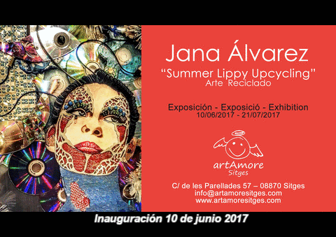 Exposición Jana Alvarez – “Summer Lippy Upcycling”