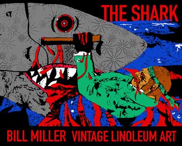 New Exhibition by Bill Miller  “The Shark Ode to the Sea” Upcycling