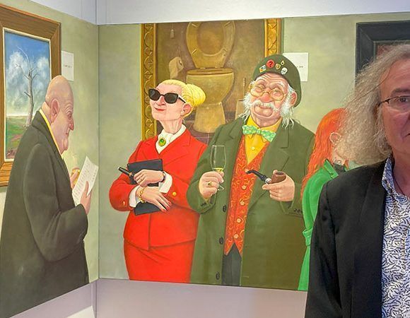 Opening if the Exhibition by Octavi Intente