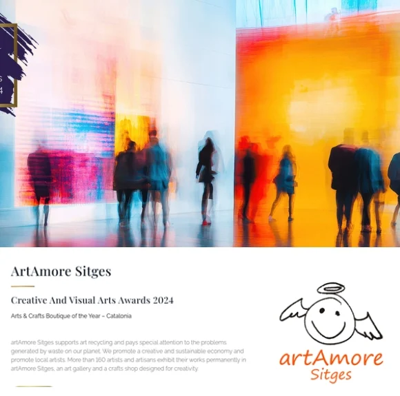 artAmore Sitges awarded as Arts & Crafts Boutique of the Year